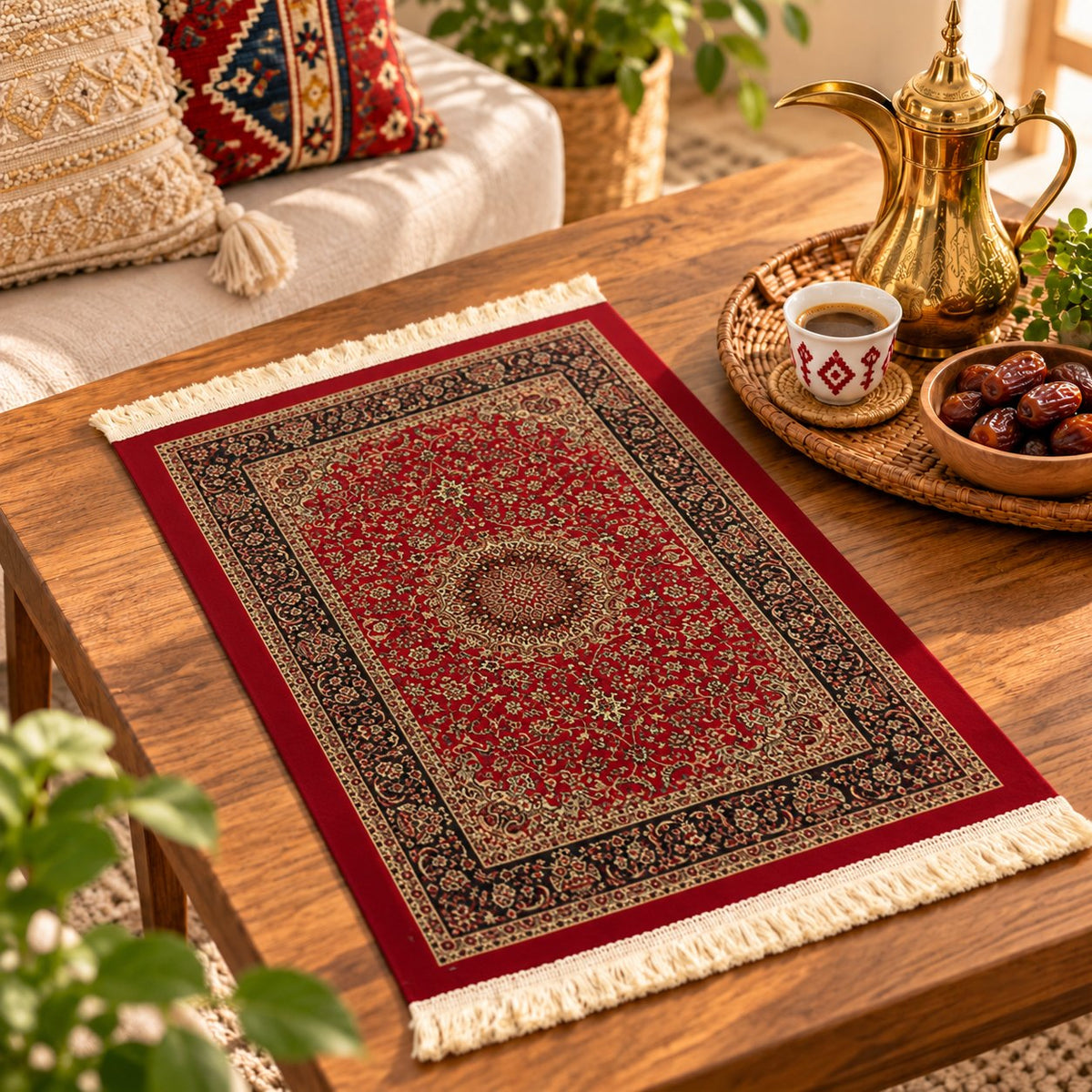 سجادة عدة الشاي والقهوة - صورة 14